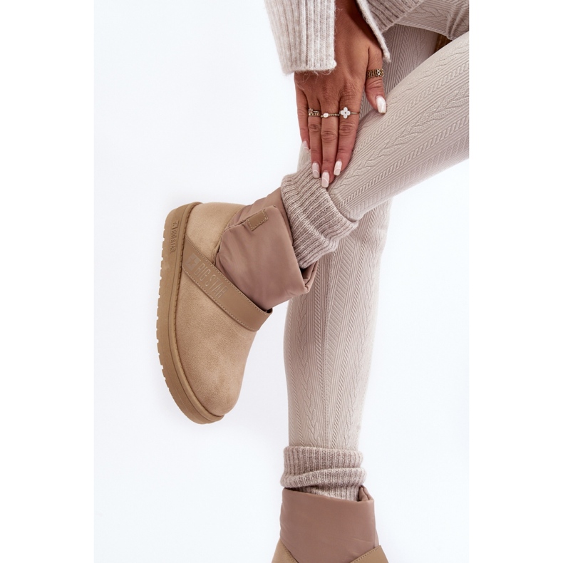 Big Star MM274152 Cizme de zapada bej 2