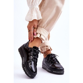 S.Barski LR592B Pantofi sport negri negru 1