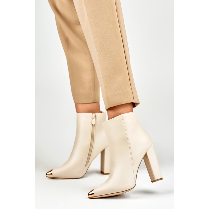 Cizme Model MS2055BE Bej - PRIMO 2