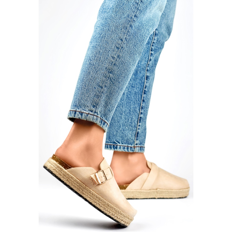 Espadrile de damă DM802BE bej 1