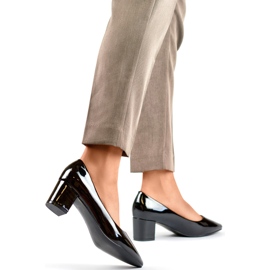 Pompe brevetate de damă CIC-312B, negre negru 1