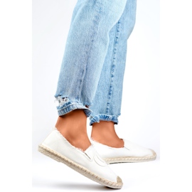 Espadrile Model 2202-8W Alb - PRIMO 1
