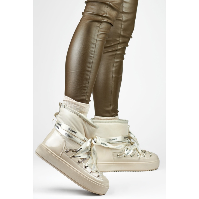 Cizme de zapada Model 5754-4BE Bej - PRIMO 2