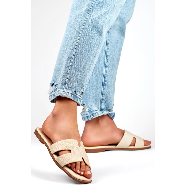 Sandale Flip-flops Model MTBL06BE Bej - PRIMO 2