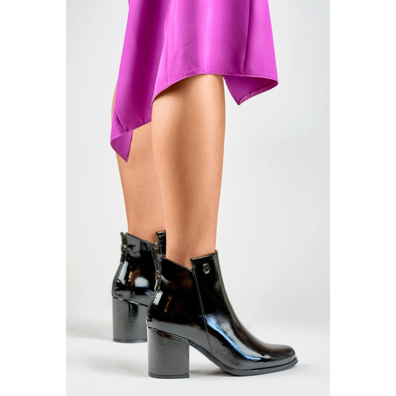 Cizme Model Charlotte 260039B-LA Lac Negru - PRIMO 2