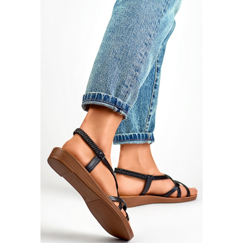 Sandale de damă PS07B Negru 1