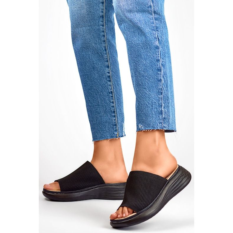 Sandale Flip-flops Model G3188-1B Negru - PRIMO 1