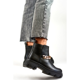Model D42B Cizme negre - PRIMO negru 1