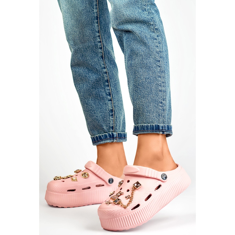 Sandale Flip-flops Model PT-1P Roz - PRIMO 1