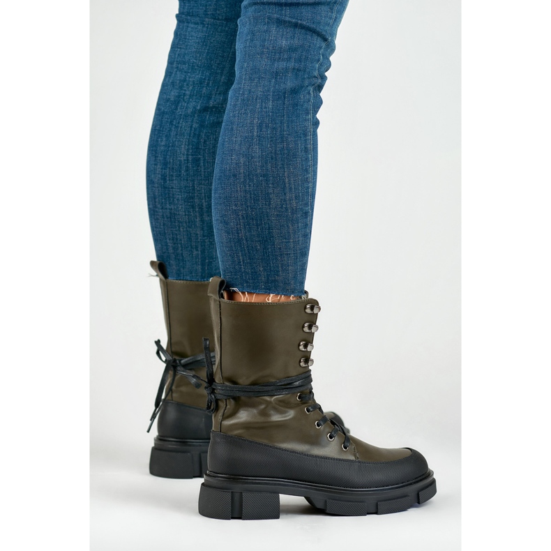 Muncitori Model Garlin JH21-31GR Negru/Verde - PRIMO 2