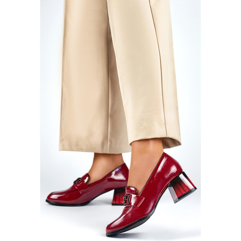 Pompe Model GD-FL478-BUR Bordeaux - PRIMO roșu 1