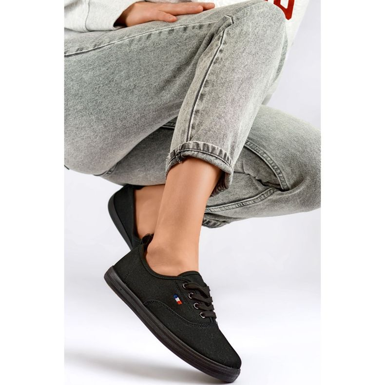 Model HB-6B Adidasi negri - PRIMO negru 1