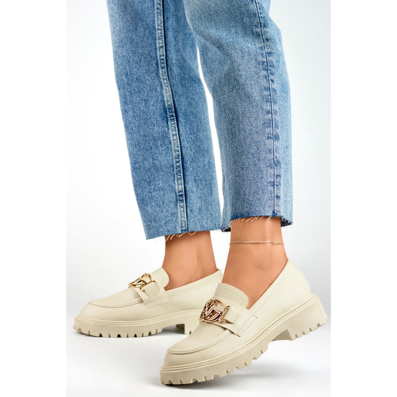 Pantofi Model S8320-2BR Bej - PRIMO 1