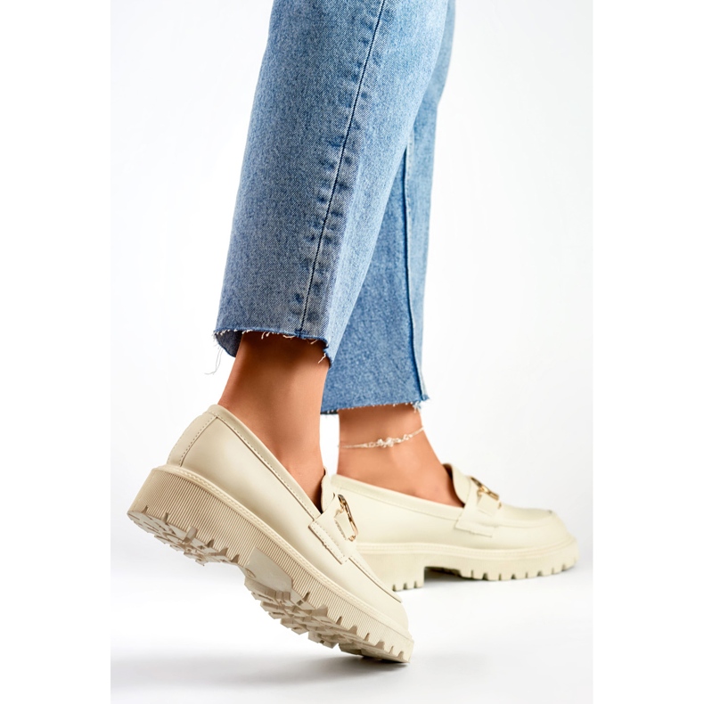 Pantofi Model S8320-2BR Bej - PRIMO 2