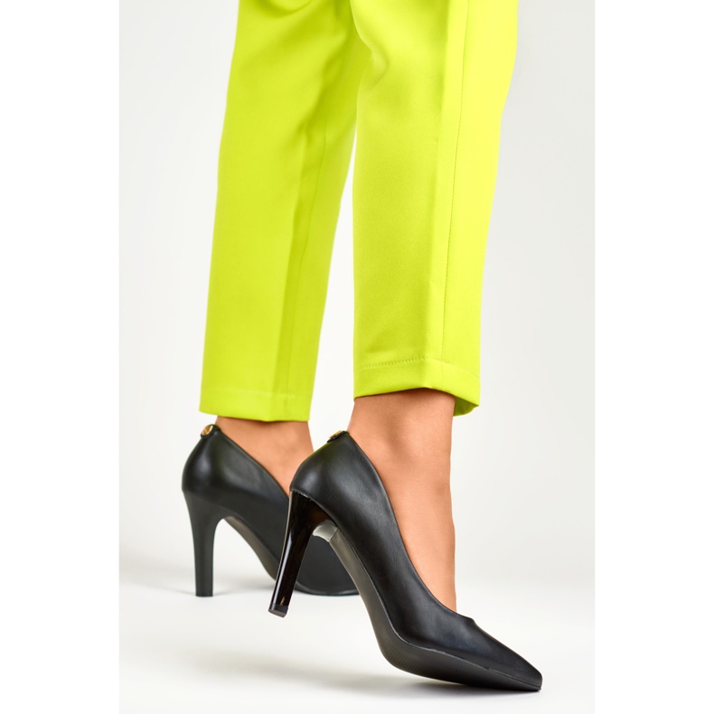 Tocuri de damă GD-FL360B, negru 2