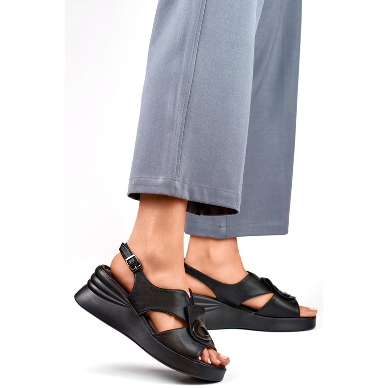 Sandale Model GD-LH2004B Negru - PRIMO 2