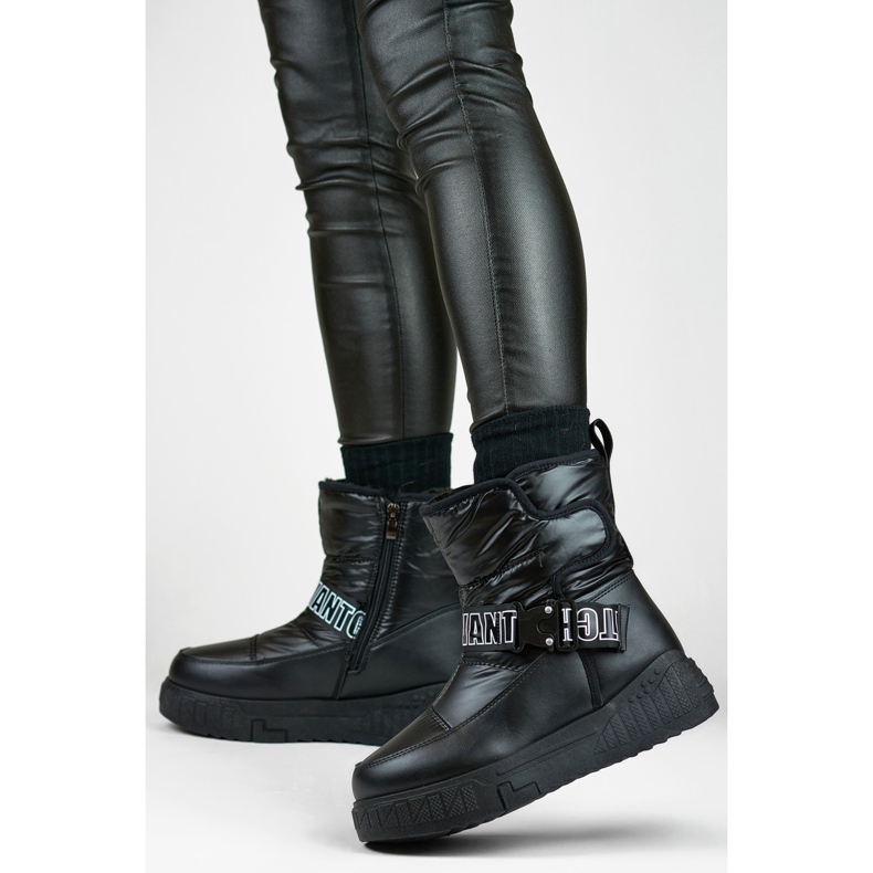 Cizme de zapada Model 81323-1B Negru - PRIMO 1