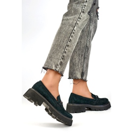 Pantofi dama cu decor 24-7888B negru 1 Pantofi dama cu decor 24-7888B negru 1