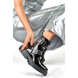 Cizme de muncitor Model Axelle 250007B-LA Lac Negru - PRIMO 1