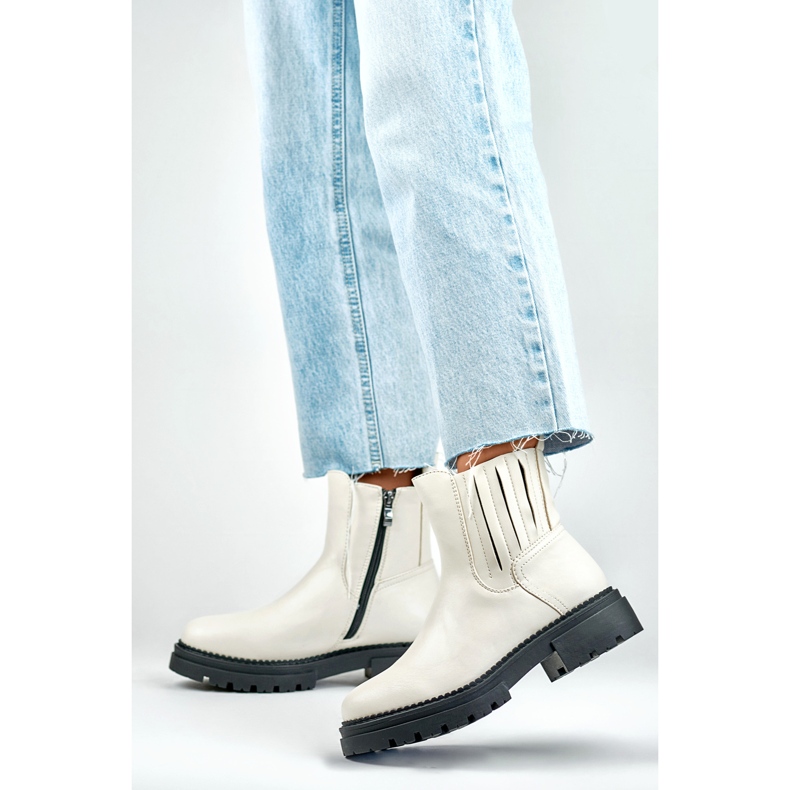 Muncitori Model Dany 250041BE-PU Bej Deschis - PRIMO 2