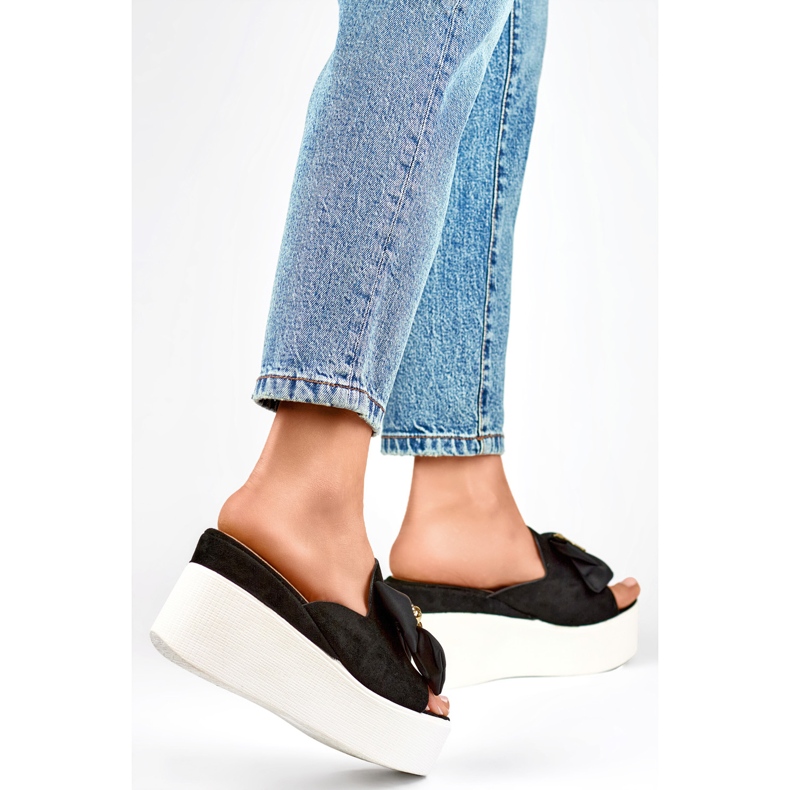 Flip-flops de damă negri 8082B negru 1