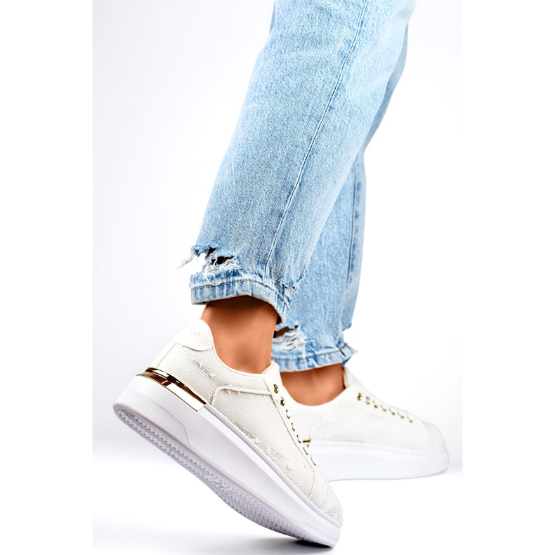 Pantofi sport pentru damă A-91BE bej 1