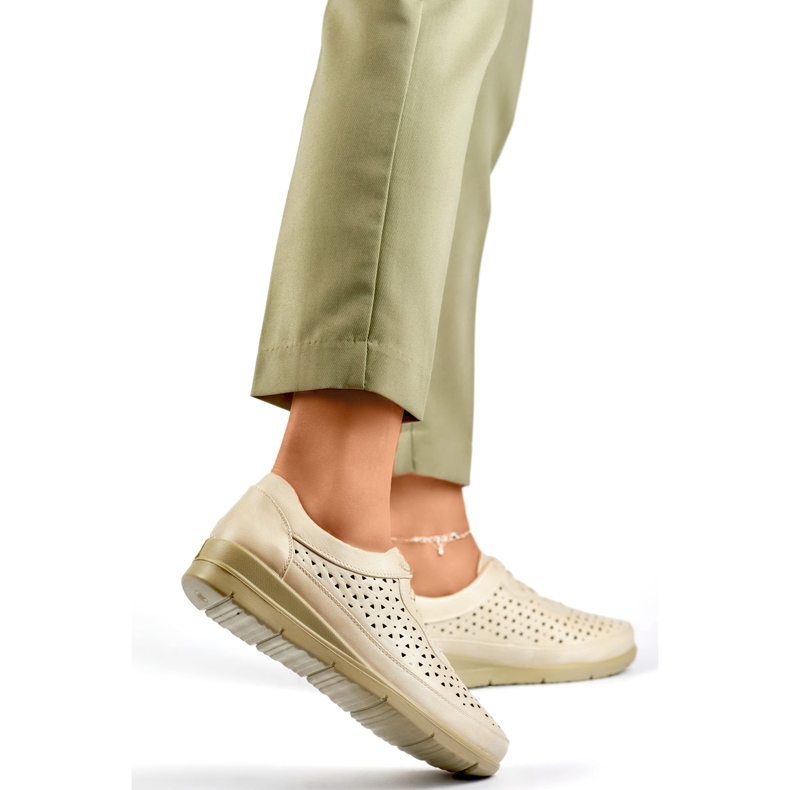 Pantofi dama 8615-4BE bej 1