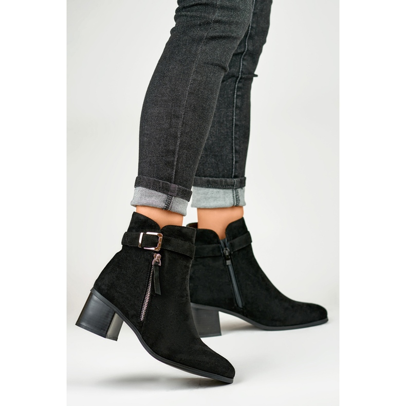 Model 5733B Cizme negre - PRIMO negru 2