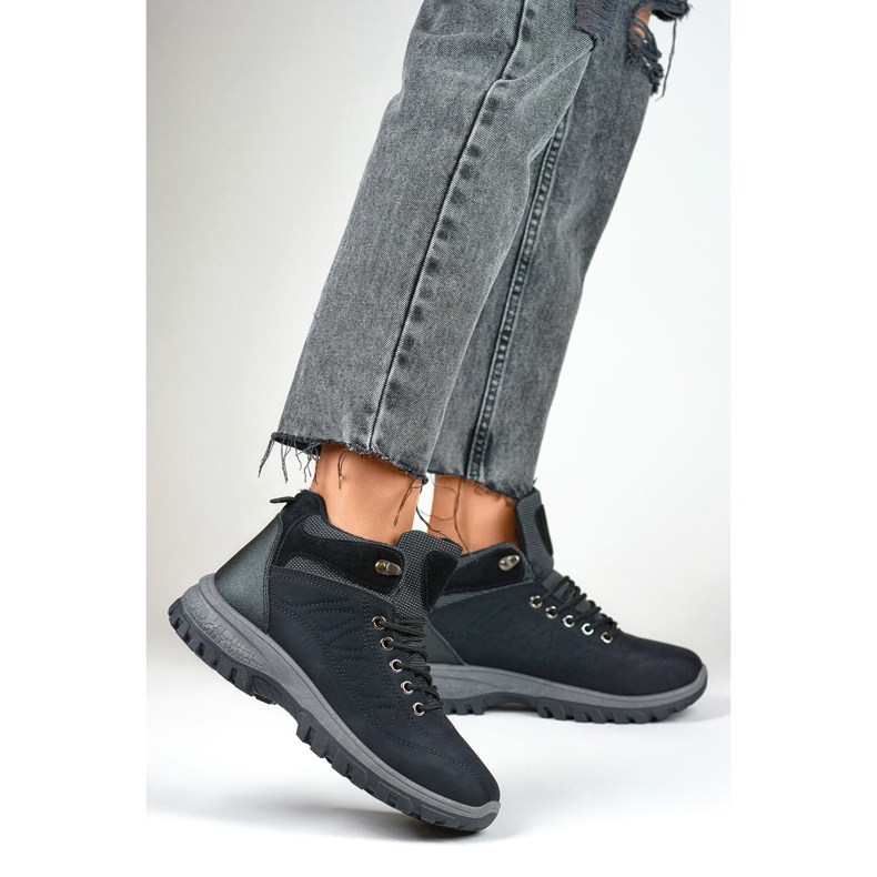 Pantofi Trekking Model B771B Negri - PRIMO negru 1