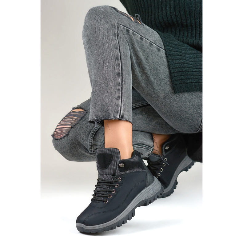 Pantofi Trekking Model B771B Negri - PRIMO negru 2