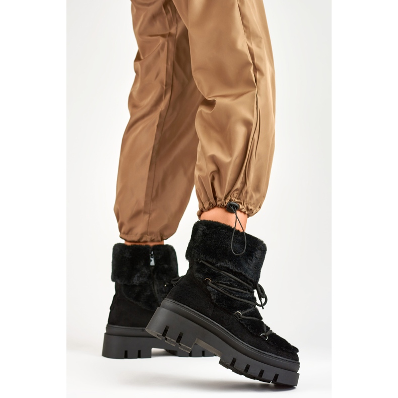 Cizme de zapada Model XH9370-1-B Negru - PRIMO 2