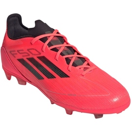 Pantofi de fotbal Adidas F50 Pro Fg IF1360 roșu 1 Pantofi de fotbal Adidas F50 Pro Fg IF1360 roșu 1