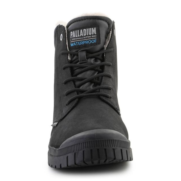 Pantofi Palladium sp20 Cuff Leather Waterproof Wl 79067-008-M negru 2