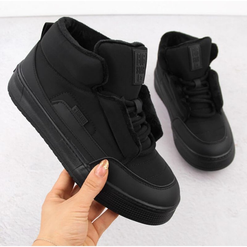 Cizme izolate Big Star OO274A530 INT2064A negru 1