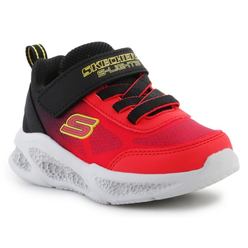 Pantofi Skechers S-Lights Meteor-Lights-Krendox 401495N-RDBK roșu 1