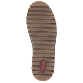 Ghete negre de damă impermeabile Rieker Y3433-00 negru 2