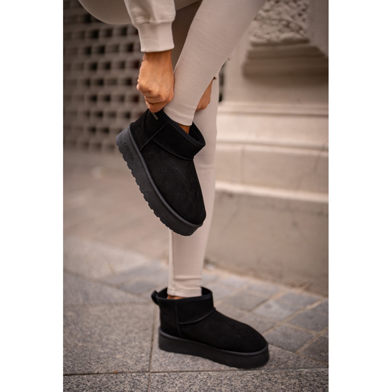 Cizme de zăpadă cu platformă joasă Big Star OO274A099 Negru 2