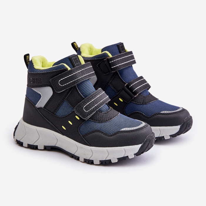 Cizme izolate de zăpadă pentru copii Big Star OO374130 Bleumarin albastru 1