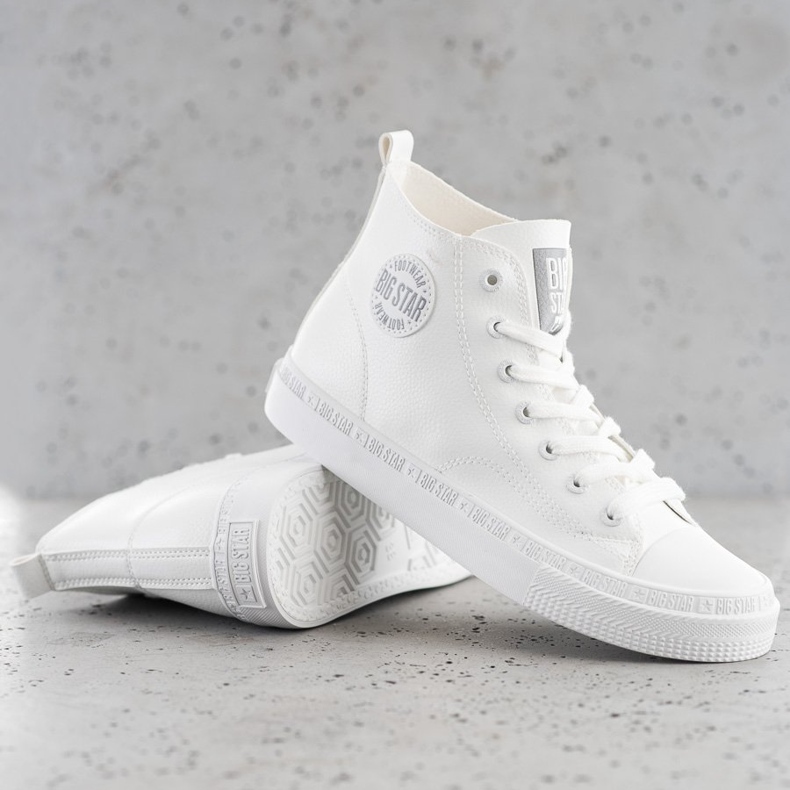 Pantofi de damă înalți Big Star GG274016 Alb 2