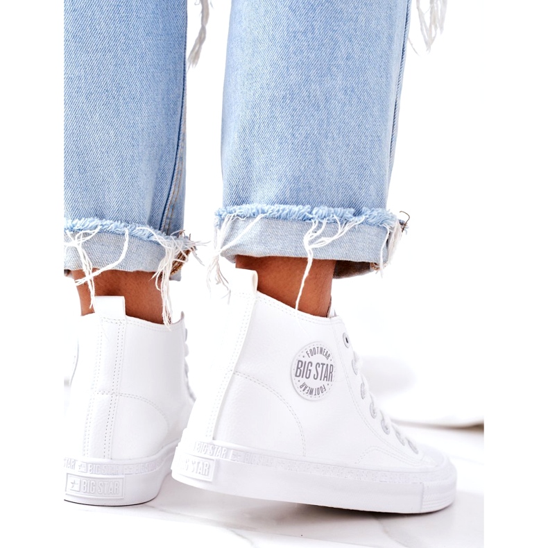 Pantofi de damă înalți Big Star GG274016 Alb 1
