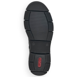 Cizme confortabile impermeabile pentru femei negre Rieker X3410-00 negru 2