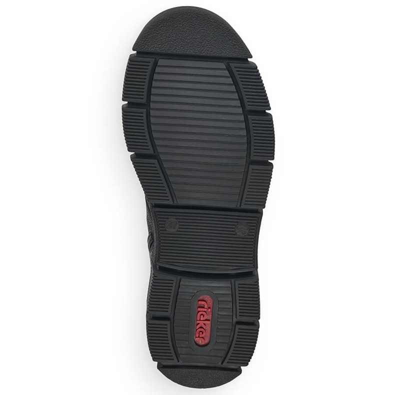 Cizme confortabile impermeabile pentru femei negre Rieker X3410-00 negru 2