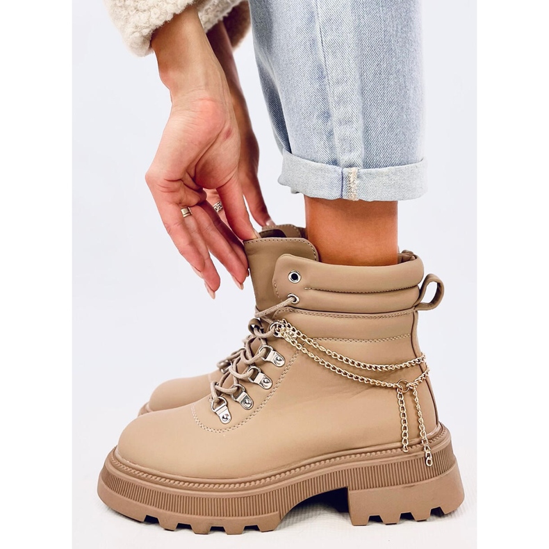 Cizme Hudson Caise Trapper bej 2