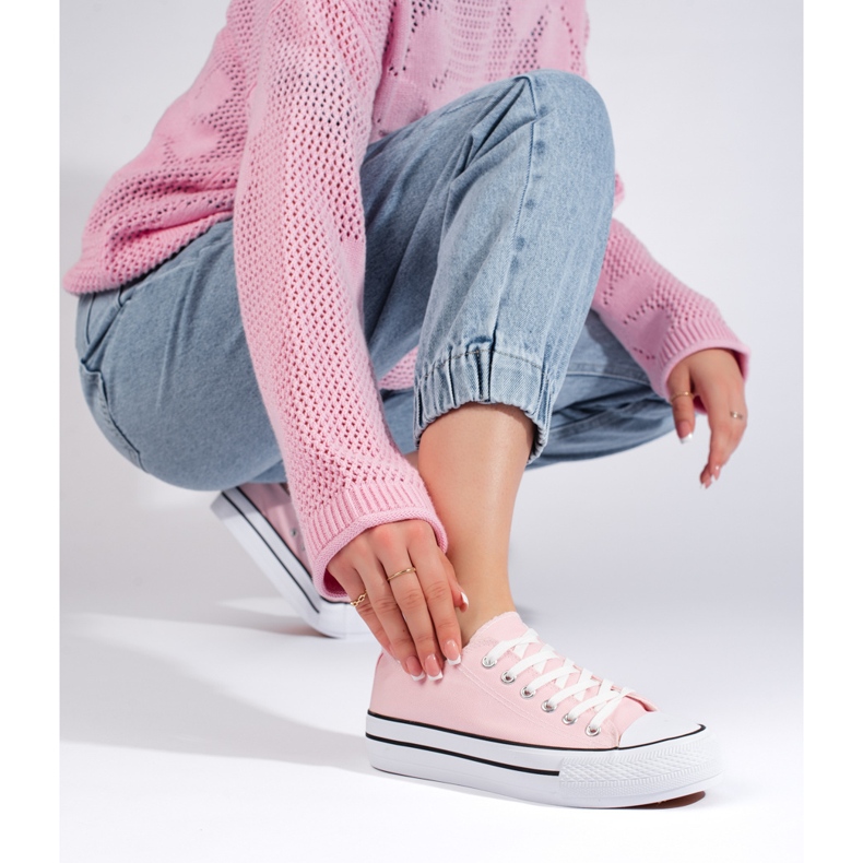 Adidași roz de damă 1