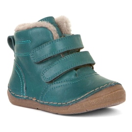 Cizme izolate de iarnă Froddo cu velcro (G2110113-6) verde 1