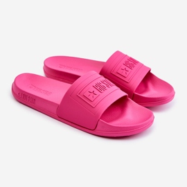 Flip-flops de damă ușoare Big Star OO274037 fucsia roz 1