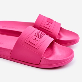 Flip-flops de damă ușoare Big Star OO274037 fucsia roz 2