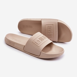 Flip-flops pentru femei Big Star OO274035 Bej 1