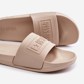 Flip-flops pentru femei Big Star OO274035 Bej 2