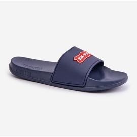 Flip-flops pentru femei Big Star OO274039 Bleumarin albastru 5